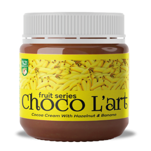 CHOCO L'ART HAZELNUT CREAMY WITH BANANA FLAVOURED 200-400 Gr